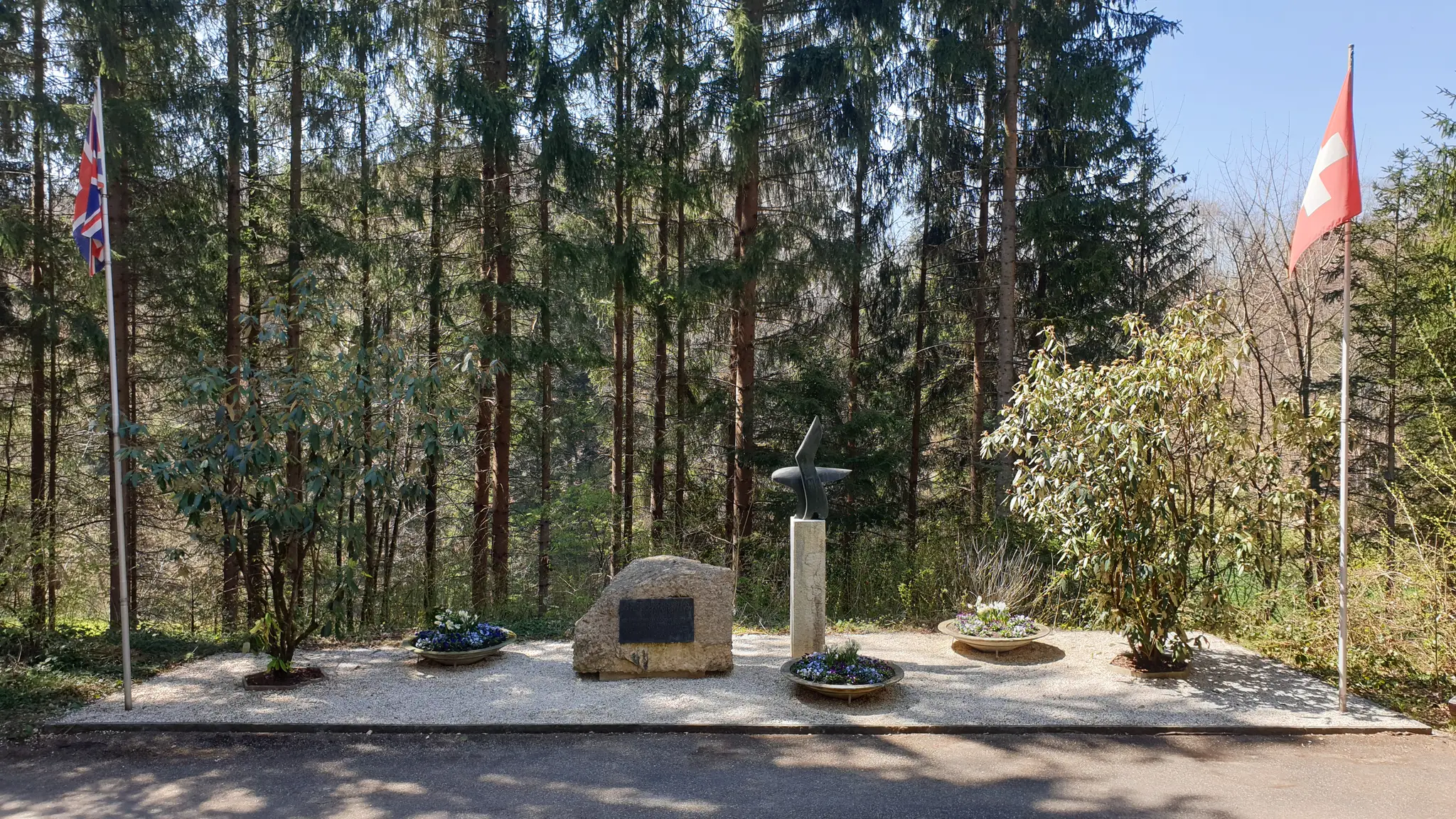 Swiss Air Crash Site Memorial