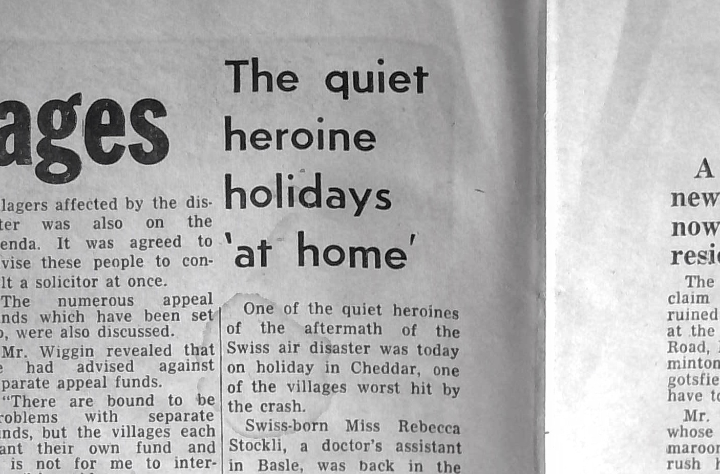 The quiet heroine holidays ‘at home’ 
