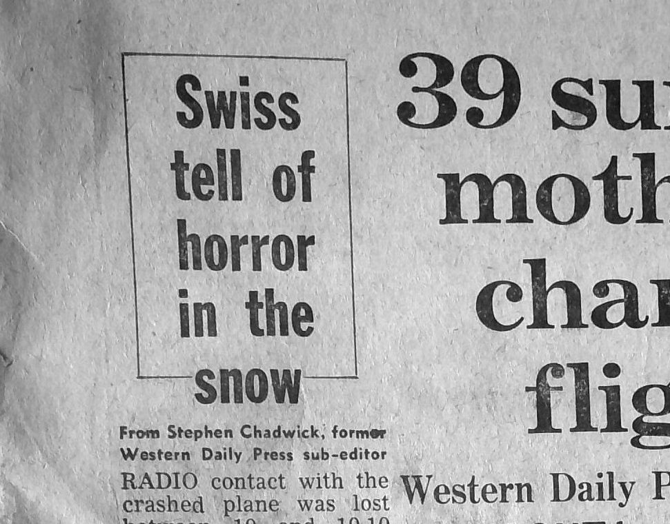 Swiss tell of horror in the Snow 
